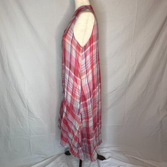Anthro Maeve Pippa Swing Plaid Dress - Picture 3 of 10